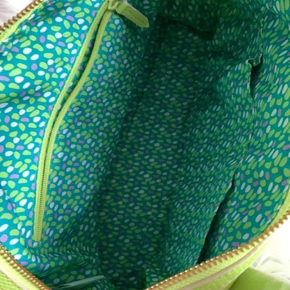 Vera Bradley Preppy Poly Marlo Satchel